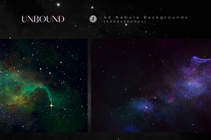 Unbound - Nebula Backgrounds