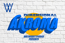 Akroma Font Display Sporty Font
