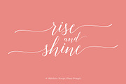 Adelicia Script, a Script Font by Seniors (Thumbnail 6 of 7)