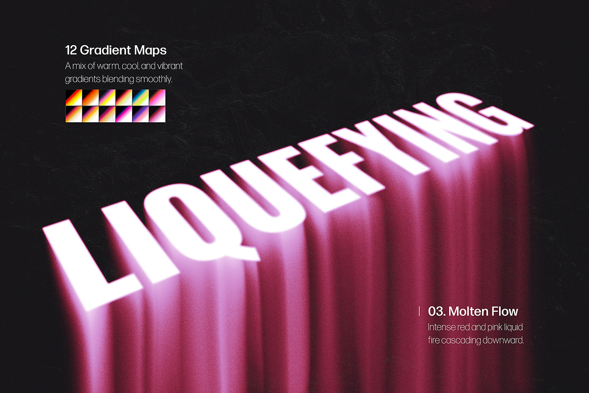Melthing Text Effect, a Layer Style Add-On by Milka (Photo 3 of 9)