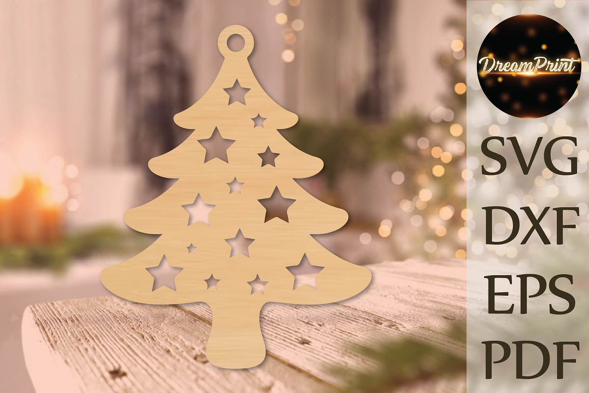 Christmas Tree SVG, an Object Graphic by DreamPrint404 (Photo 1 of 4)