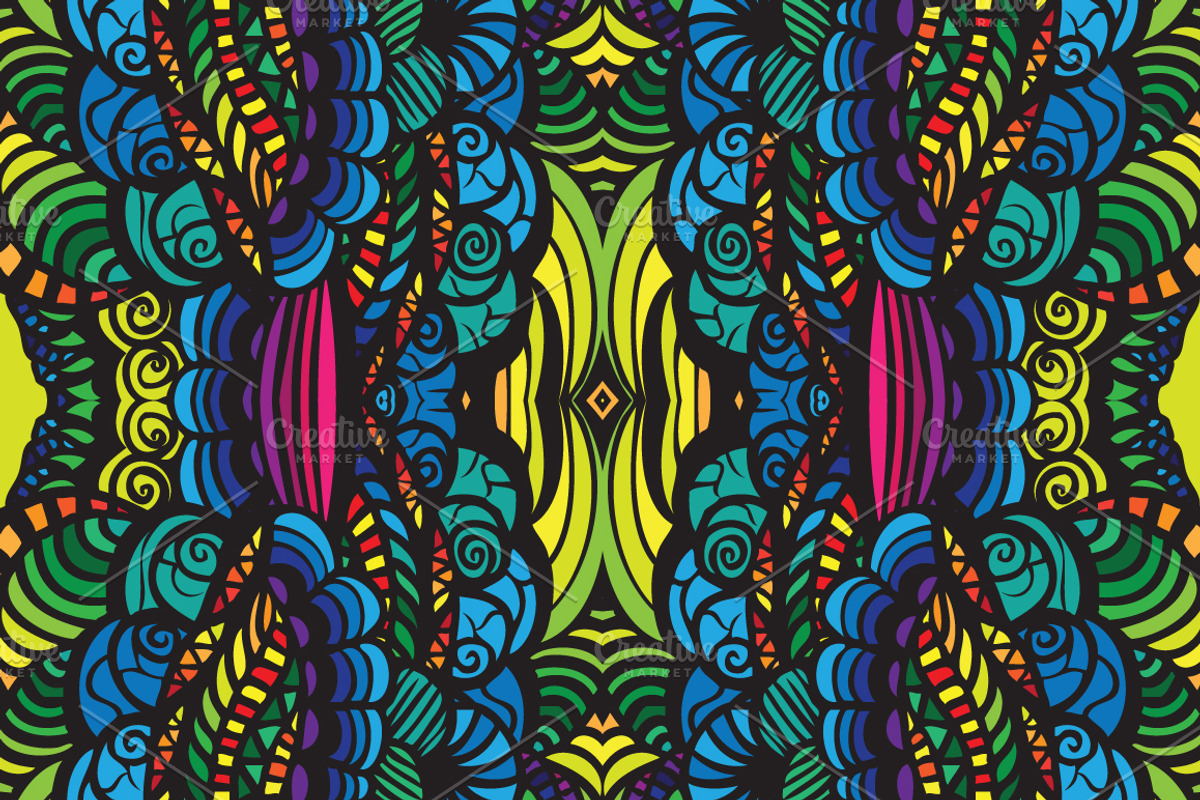 Abstract seamless patterns, a Pattern Graphic by tamara.comotomka (Photo 4 of 4)