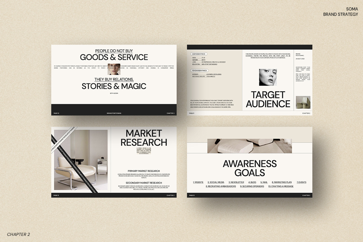 SOMA / Brand Strategy, a Presentation Template by Eviory (Photo 7 of 11)