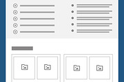 Collaboration Features Wireframing, a Wireframe Template by MightyDesign (Thumbnail 4 of 9)