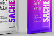 Pouch Sachet with Hang Hole Mockup, a Packaging Mockup by Illusiongraphic (Thumbnail 21 of 22)