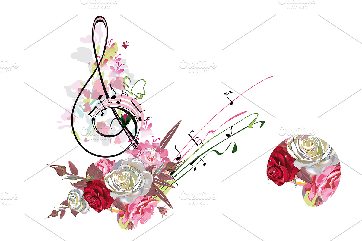 Musical Treble clefs!, a Decorative Illustration by Laifalight (Photo 13 of 18)