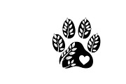 Heartfelt paw print memorial plaque, an Illustration by Amazin_art (Thumbnail 16 of 32)
