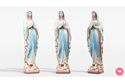 Statue - St Mary Painted, a Characters & Person 3D Model by 3DCargo (Thumbnail 1 of 6)