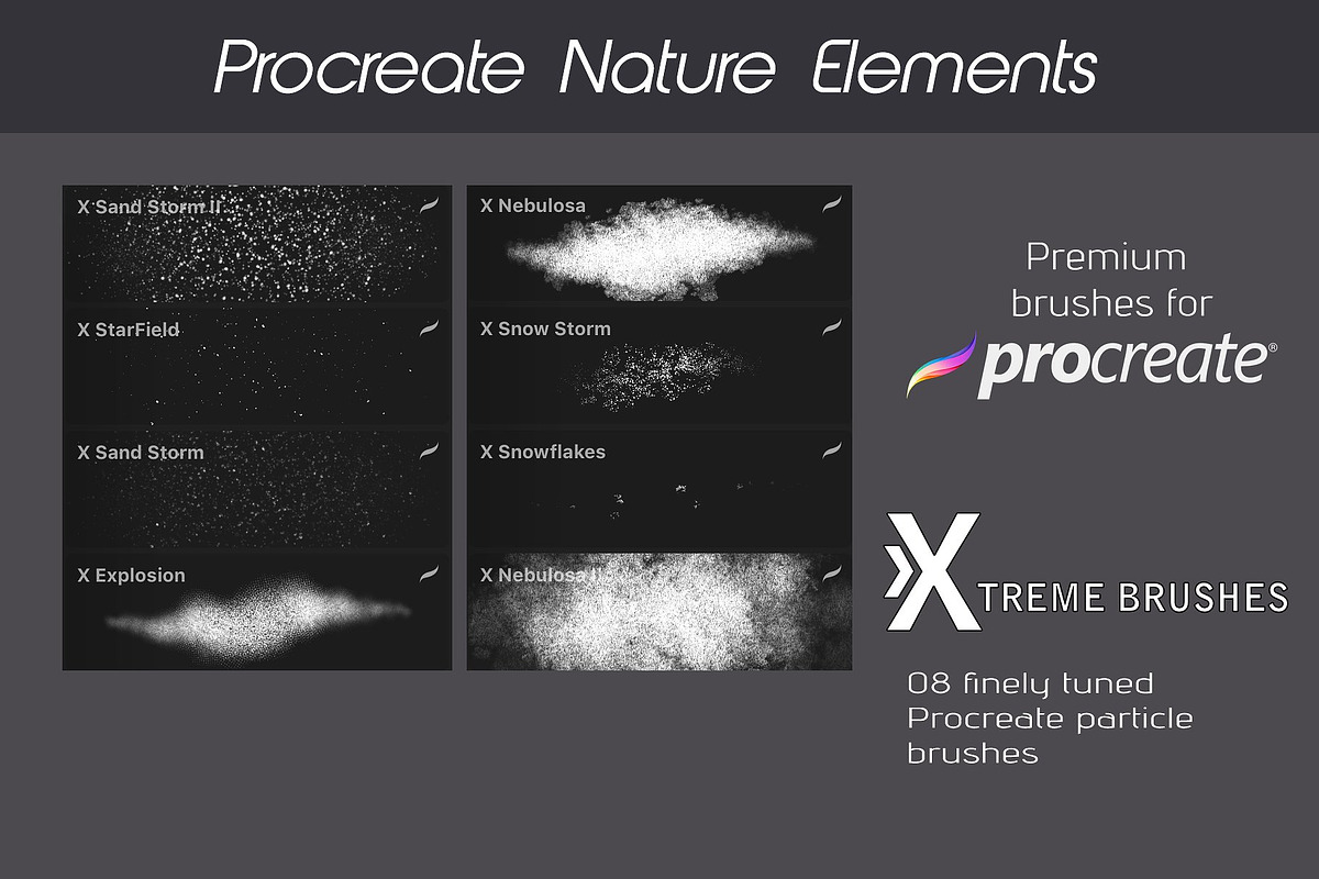 Procreate Nature BUNDLE!, a Brush Add-On by Extreme Brushes (Photo 8 of 9)