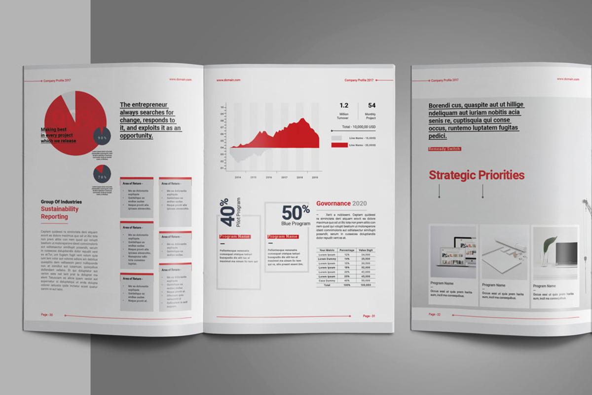 Company Profile, a Brochure Template by Elite_Standard (Photo 12 of 14)
