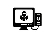 Analytics Optimization Silhouette, an Illustration by hafijul (Thumbnail 9 of 14)