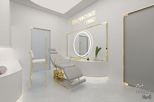 Clinic Interior 3D Mockup Skp, Obj