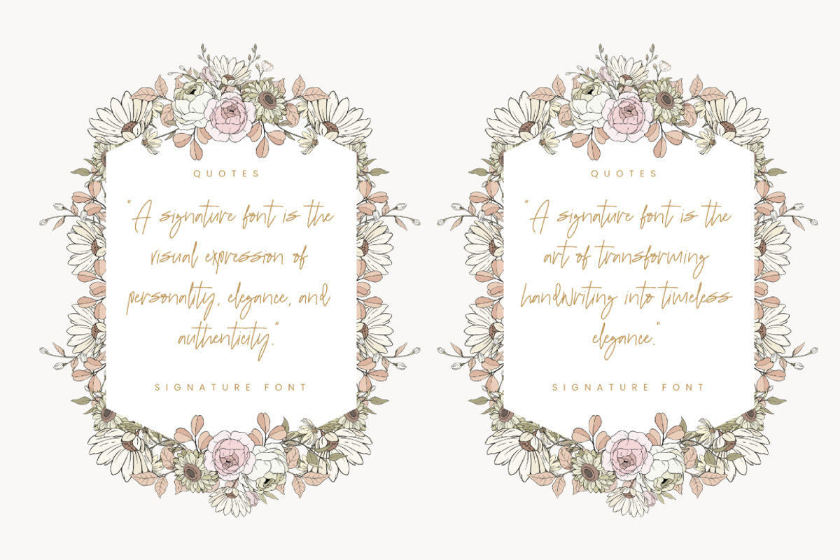 Figetress - Natural Signature, a Handwritten Font by tebaltipislab (Photo 2 of 14)