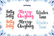 Watercolor Christmas Set, an Animal Illustration by Fairy dreams (Thumbnail 3 of 9)