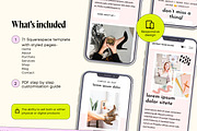 Pink Squarespace Website Template, a Squarespace Template by Template Twist Shop (Thumbnail 4 of 10)