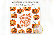 Tumbler Wrap Sublimation Design PNG, a Graphic by Chudninka (Thumbnail 2 of 2)