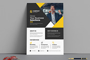 Corporate Flyer Design Layout, a Flyer Template by MightyDesign (Thumbnail 1 of 8)