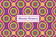 Mosaic flowers—Festive patterns, a Pattern Graphic by Zhurov (Thumbnail 7 of 12)