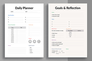 Planner Template Layout, a Stationery Template by ContestDesign