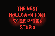 Spooky Moment - Halloween Font, a Handwritten Font by QR Design Studio (Thumbnail 3 of 7)