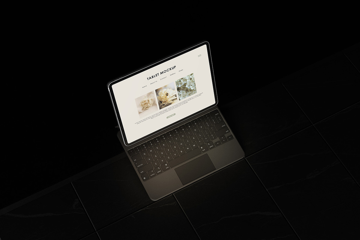 Tablet Mockup, an iPad Mockup by Graphicbars (Photo 8 of 9)