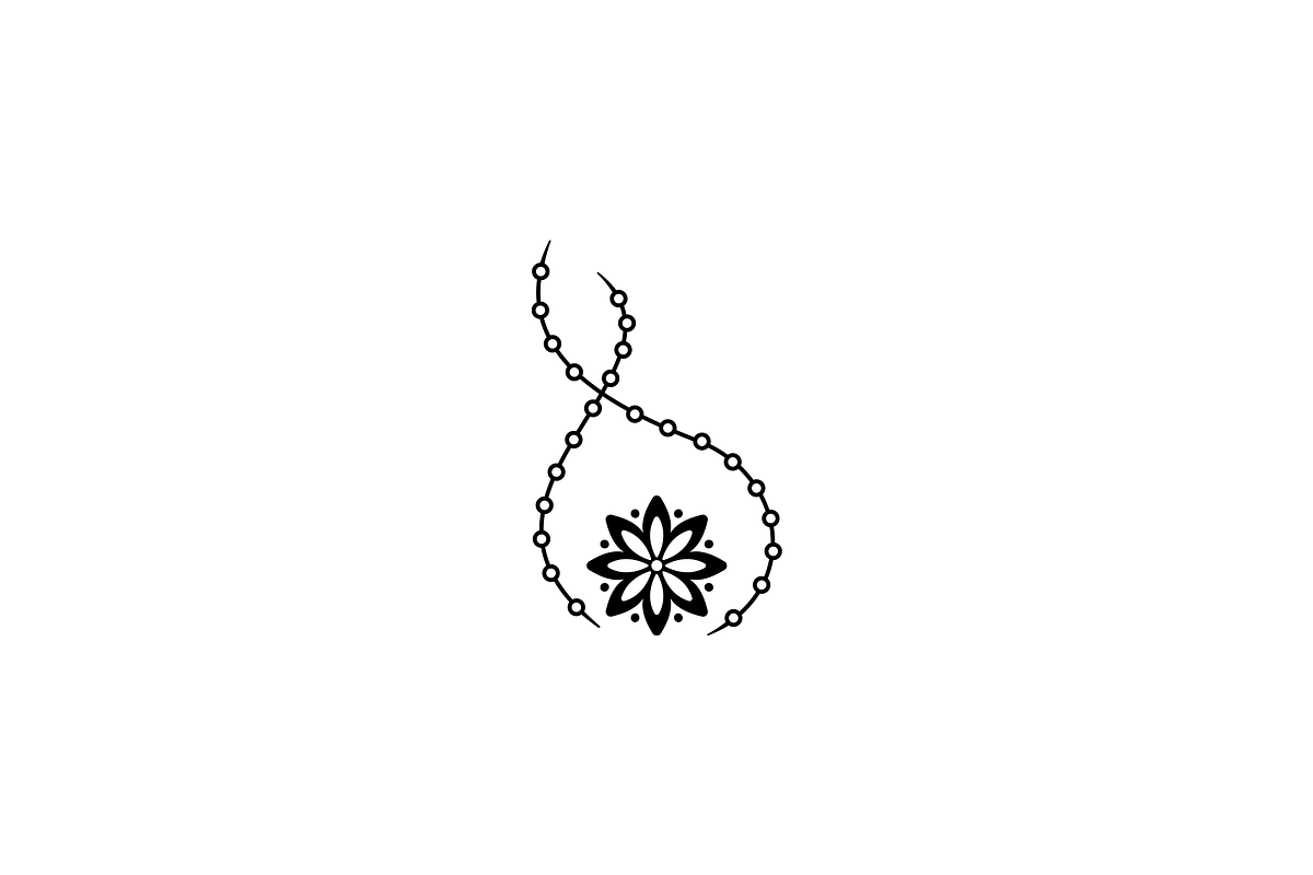 Minimalist Beads Flower Logo, a Branding & Logo Template by Luxury Logos (Photo 3 of 4)