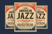 American Jazz Festival, a Flyer Template by Muhamad Iqbal hidayat (Thumbnail 2 of 4)