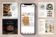 Restaurant Social Media Pack PS, a Social Media Template by goodesign (Thumbnail 4 of 7)