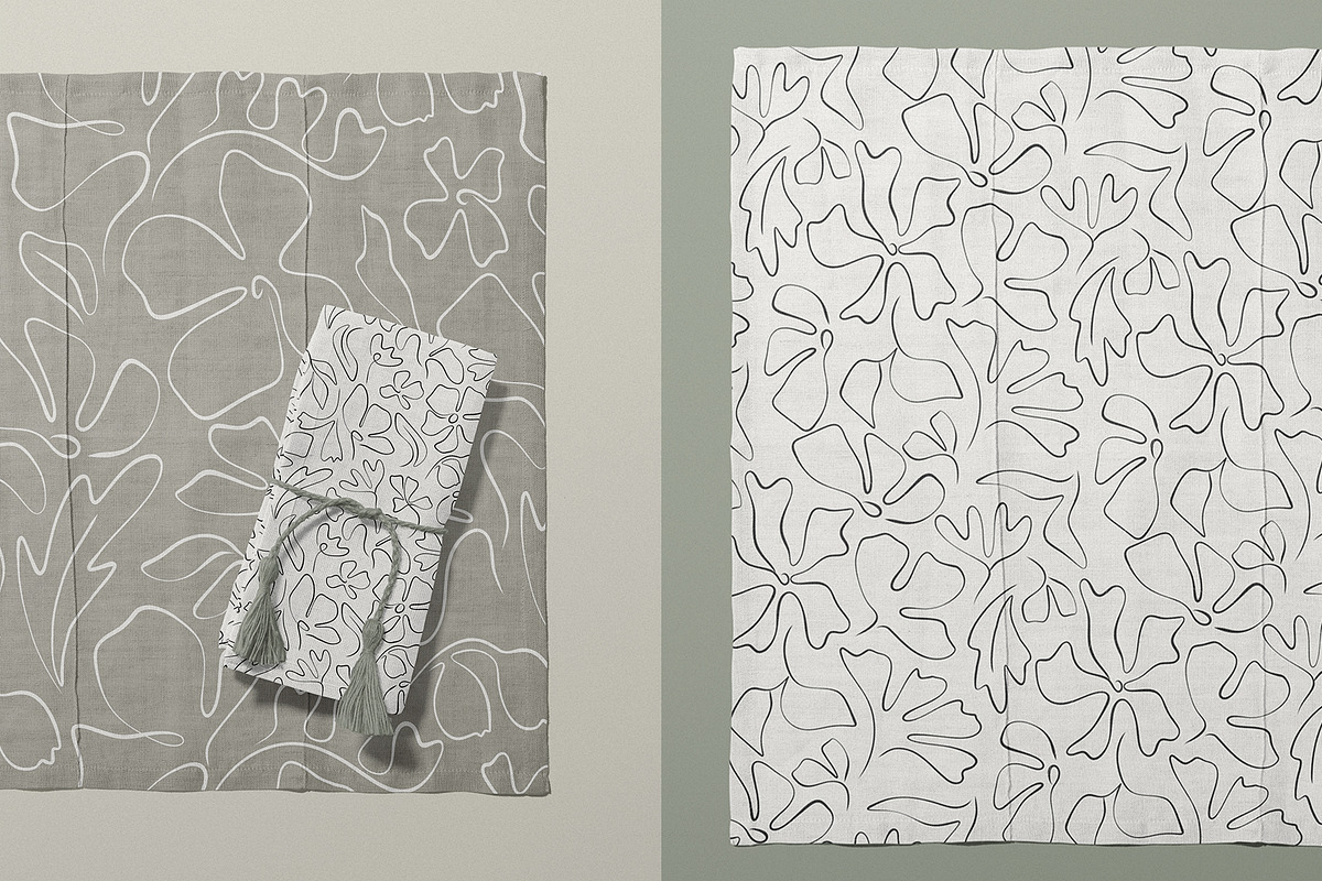 Abstract Floral collection, an Illustration by Anna.Klets (Photo 4 of 12)