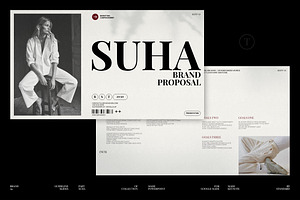 Suha | Brand Proposal Template, a Presentation Template by Pradaxa