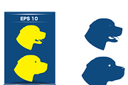 Editable Dog Silhouettes Set, a Person Illustration by CarWrap design (Thumbnail 3 of 3)