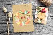 Autumn time watercolor set., a Seasonal Illustration by SabinaWatercolorArt (Thumbnail 15 of 16)