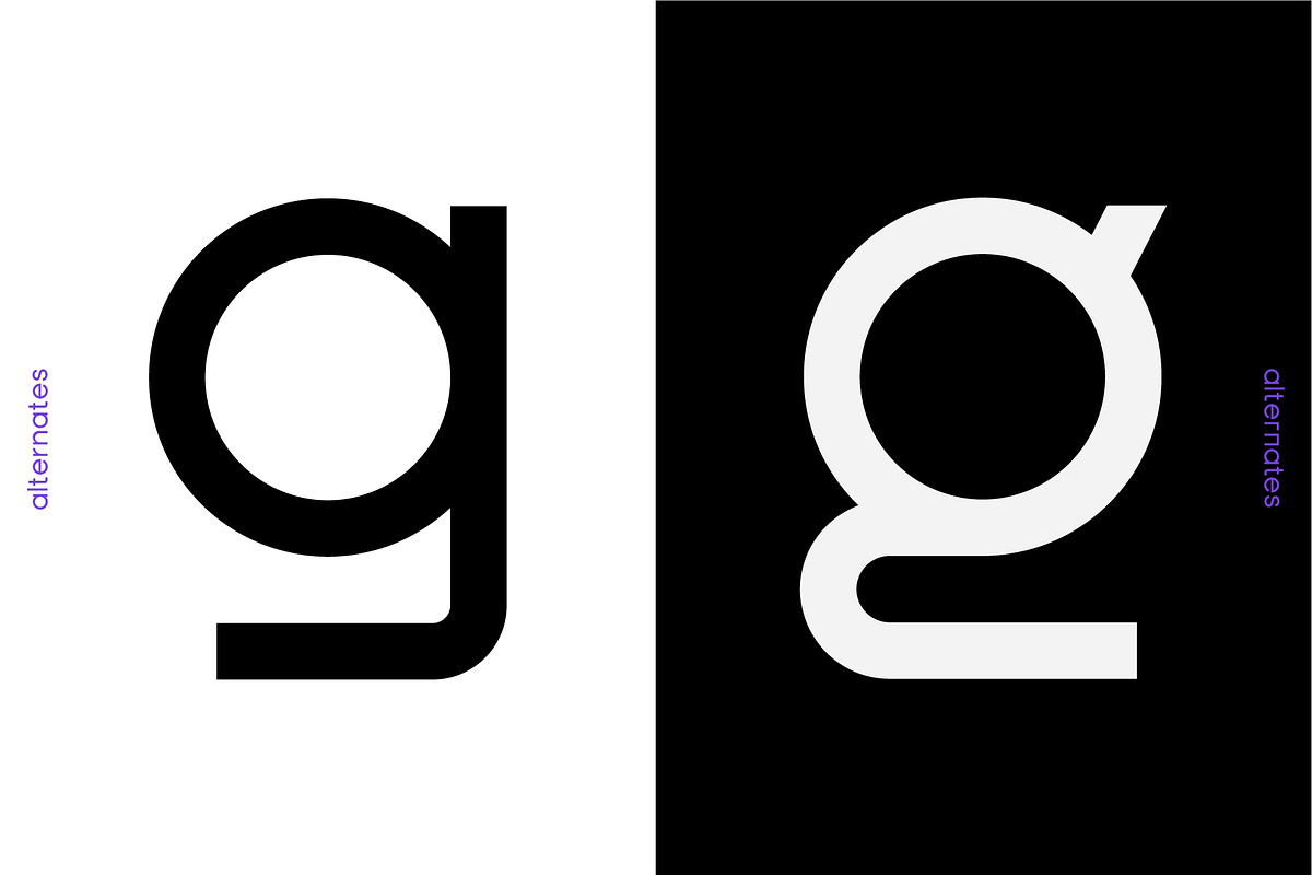 Enzyme - Display typeface font preview 4