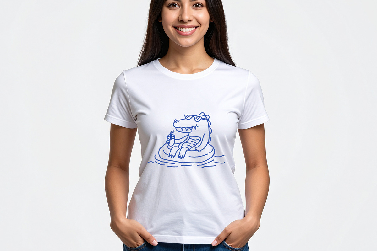 Hand Drawn Summer Chaos Naive Animal, a Seasonal Illustration by Mockmenot (Photo 3 of 3)