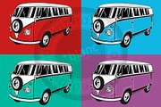 Hippie van, a Graphic by mesblanc (Thumbnail 2 of 4)