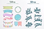 Summer time. Illustration pack., a Texture Illustration by AlexGreenArt (Thumbnail 7 of 8)