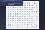 Car dash outline iconset, an Outline Icon by LAFS (Thumbnail 4 of 4)