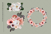 Isolated real flowers clipart set, an Object Graphic by The Graphic Parade (Thumbnail 4 of 14)
