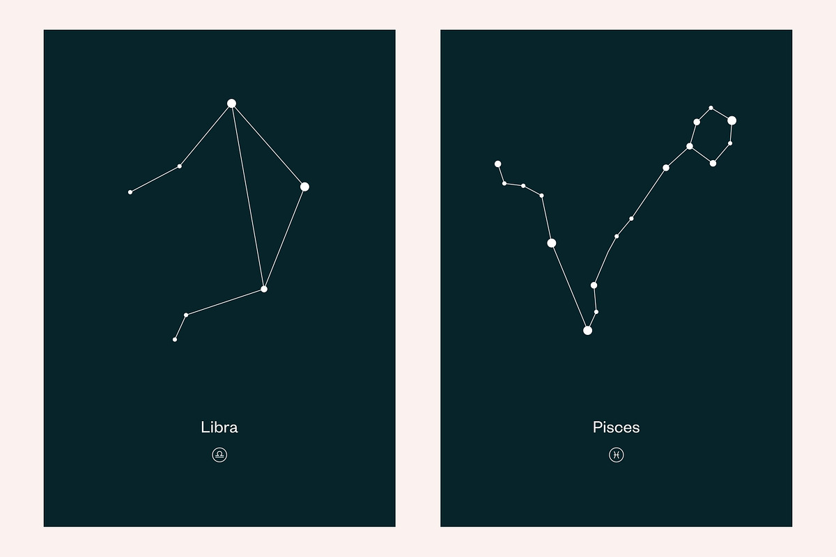 Astrology sign graphics, an Illustration by Kessens (Photo 6 of 9)