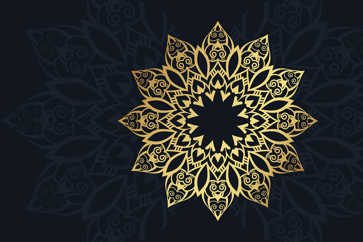 560+ Mandala Design Mega Collection, a Decorative Illustration by NJ Himel (Photo 78 of 289)