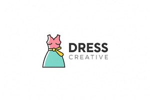 Dress Creative Logo, a Branding & Logo Template by Logocreative