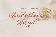 Bridallova Script, a Script Font by Colllab Studio (Thumbnail 1 of 19)