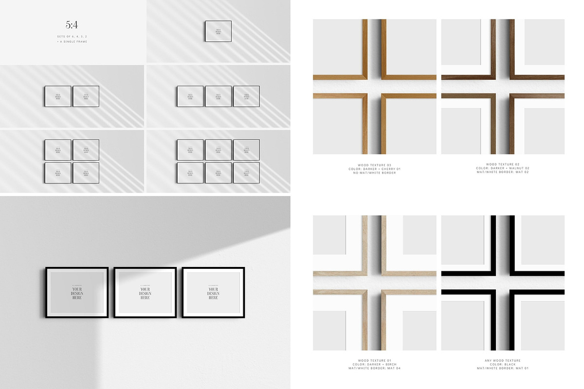 4:5 | 5:4 Frame Mockup Bundle, a Mockup by DESIGN BY nube (Photo 10 of 10)