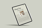 iPad Pro Mockup, an iPad Mockup by Graphicbars (Thumbnail 23 of 25)