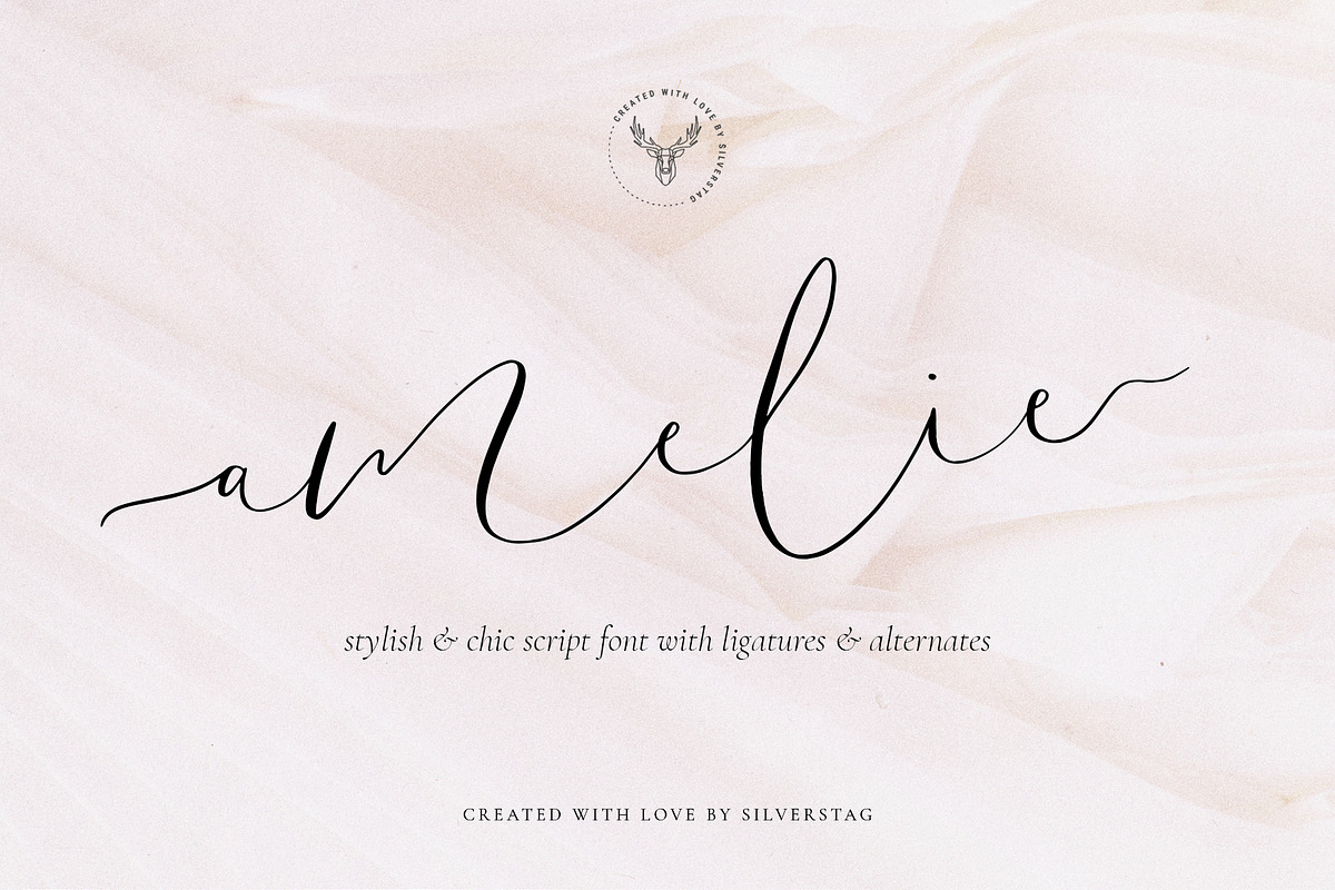 Amelie - Chic & Elegant Script Font