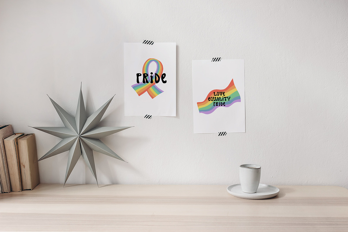 Pride vibe vector & raster graphics, a Seasonal Illustration by Paper Cherry (Photo 16 of 18)