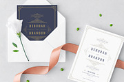Wedding Invitations Cards Templates, an Invitation Template by Vasya Kobelev (Thumbnail 2 of 6)