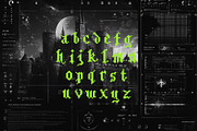 Pixel Warden - Blackletter Typeface, a Serif Font by HipFonts (Thumbnail 6 of 8)