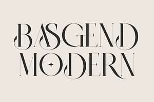 BROSSE Classy Ligature Serif