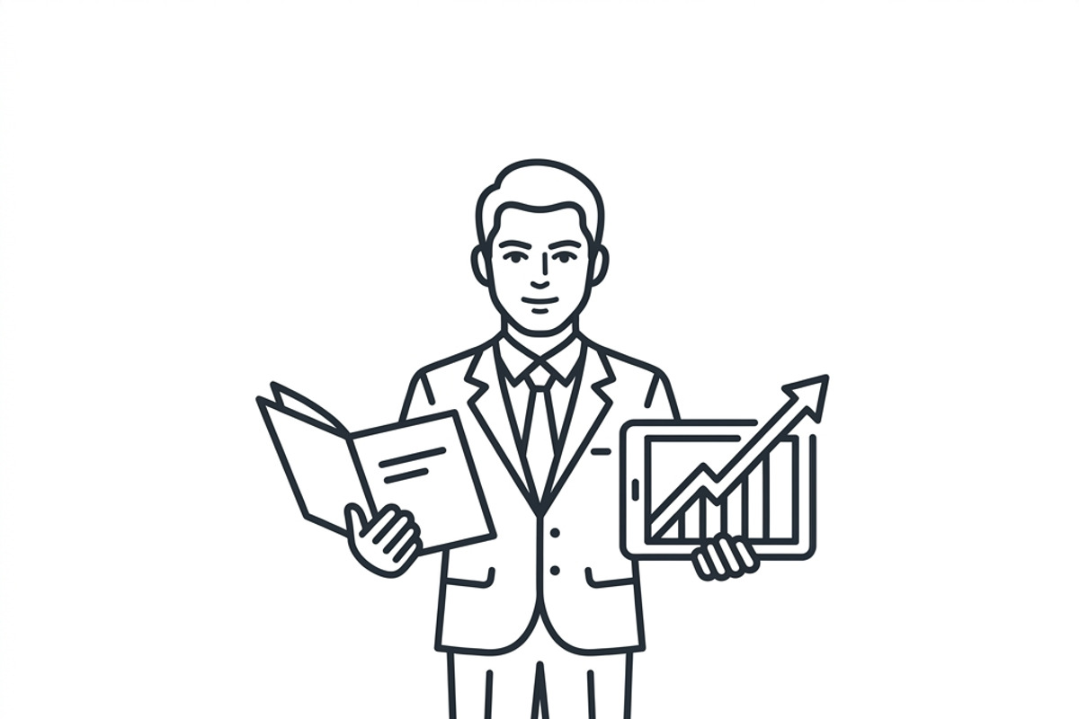 42 Tiny Business Startup Icon Set, an Outline Icon by adenpinkstore (Photo 5 of 12)